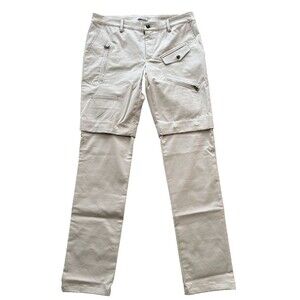 Maier Sports Women's Hiking Pants Cargo Size 30 Khaki